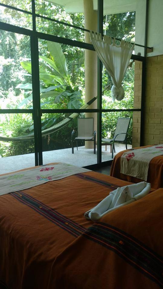Canto De La Selva Jungle Lodge Selva Lacandona Chiapas Galaxia المظهر الخارجي الصورة