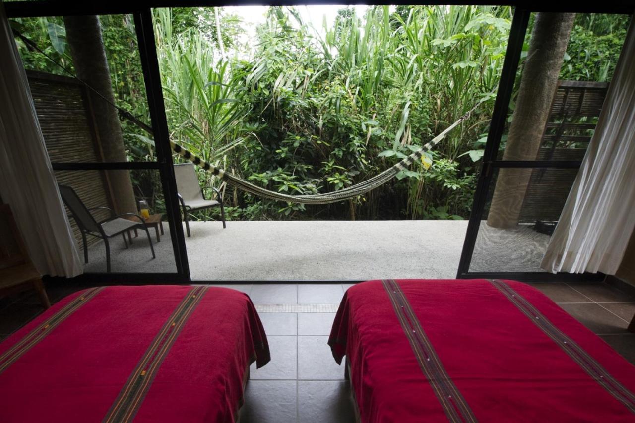 Canto De La Selva Jungle Lodge Selva Lacandona Chiapas Galaxia المظهر الخارجي الصورة